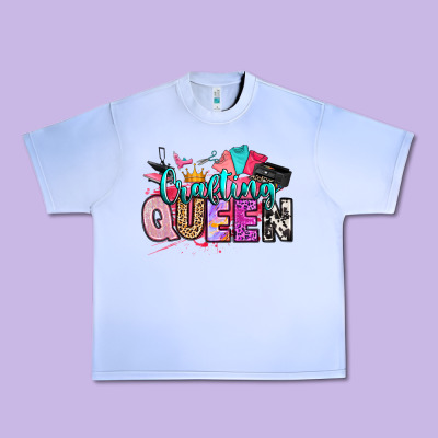 Crafting Queen Urban Heavy Tee Designed By Artiststas
