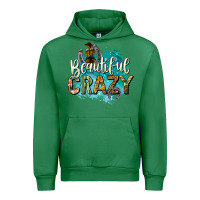 Emerald beautiful crazy Urban Hoodie - texasbilliewilder
