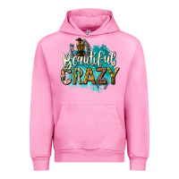 Fuchsia Pink beautiful crazy Urban Hoodie - texasbilliewilder