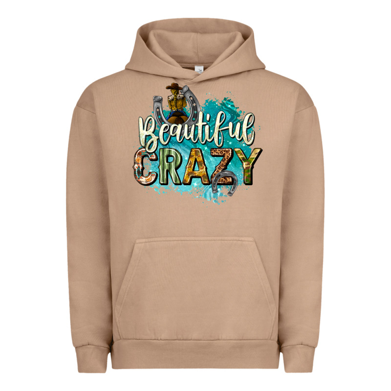 Beautiful Crazy Urban Hoodie by texasbilliewilder | Teevron