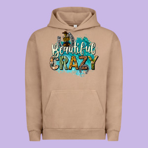 Beautiful Crazy Urban Hoodie Designed By Texasbilliewilder