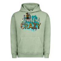 Pigment Oil Green beautiful crazy Urban Hoodie - texasbilliewilder