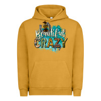 Pigment Peanut Butter beautiful crazy Urban Hoodie - texasbilliewilder