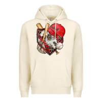 Tofu baseball home plate Premium Hoodie - Zillion Design Studio