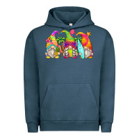 Pigment Midnight Navy summer gnomes Urban Hoodie - Zillion Design Studio