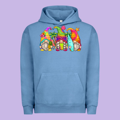 Summer Gnomes Urban Hoodie Designed By Zillion Design Studio