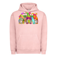 Pigment Salmon summer gnomes Urban Hoodie - Zillion Design Studio