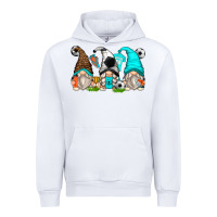 White soccer gnomes Urban Hoodie - Zillion Design Studio