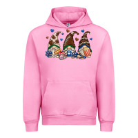 Fuchsia Pink football gnomes Urban Hoodie - Zillion Design Studio