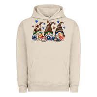 Pigment French Oak football gnomes Urban Hoodie - Zillion Design Studio