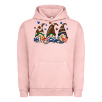 Pigment Salmon football gnomes Urban Hoodie - Zillion Design Studio
