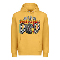 Mustard best racing dad Premium Hoodie - texasbilliewilder