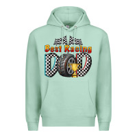 Seafoam best racing dad Premium Hoodie - texasbilliewilder
