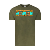 Vintage Olive Thankful mama mama mama Vintage Tee - Artiststas