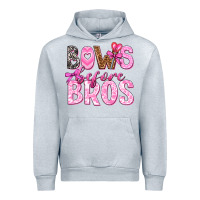 Heather Grey bows before bros Urban Hoodie - texasbilliewilder