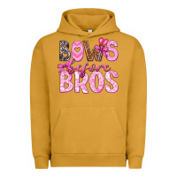 Pigment Peanut Butter bows before bros Urban Hoodie - texasbilliewilder