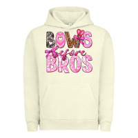 Pigment Pistachio bows before bros Urban Hoodie - texasbilliewilder