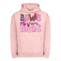Pigment Salmon bows before bros Urban Hoodie - texasbilliewilder