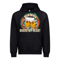 Black beer never broke my heart Urban Hoodie - texasbilliewilder
