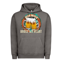 Pigment Tornado beer never broke my heart Urban Hoodie - texasbilliewilder