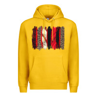Lemon baseball brushstroke Premium Hoodie - Zillion Design Studio