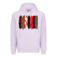 Lilac baseball brushstroke Premium Hoodie - Zillion Design Studio