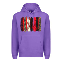 Purple baseball brushstroke Premium Hoodie - Zillion Design Studio