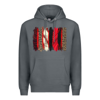 Rock baseball brushstroke Premium Hoodie - Zillion Design Studio
