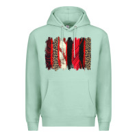 Seafoam baseball brushstroke Premium Hoodie - Zillion Design Studio