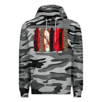 Slate Camo baseball brushstroke Premium Hoodie - Zillion Design Studio