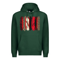 Sports Green baseball brushstroke Premium Hoodie - Zillion Design Studio