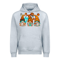 Heather Grey basketball gnomes Urban Hoodie - Zillion Design Studio