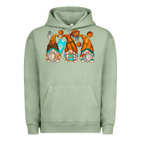 Pigment Oil Green basketball gnomes Urban Hoodie - Zillion Design Studio