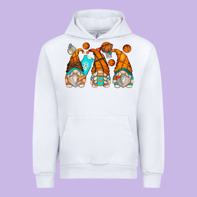 Basketball Gnomes Urban Hoodie Designed By Zillion Design Studio