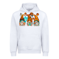White basketball gnomes Urban Hoodie - Zillion Design Studio
