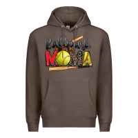 Coffee ballpark mama softball Premium Hoodie - Zillion Design Studio