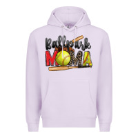 Lilac ballpark mama softball Premium Hoodie - Zillion Design Studio