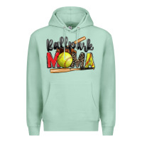 Seafoam ballpark mama softball Premium Hoodie - Zillion Design Studio