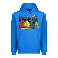 True Royal ballpark mama softball Premium Hoodie - Zillion Design Studio
