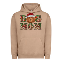 Pigment Burro Christmas Toy Poodle Dog Mom Urban Hoodie - RanaPortraitStore