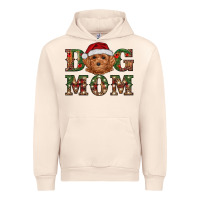 Sandshell Christmas Toy Poodle Dog Mom Urban Hoodie - RanaPortraitStore