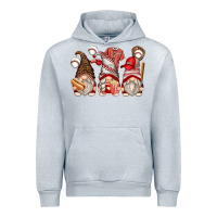 Heather Grey baseball gnomes Urban Hoodie - Zillion Design Studio