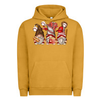 Pigment Peanut Butter baseball gnomes Urban Hoodie - Zillion Design Studio
