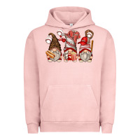 Pigment Salmon baseball gnomes Urban Hoodie - Zillion Design Studio