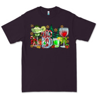 Plum Christmas tequila Premium Tee - CowhideDigitalArt