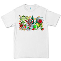 White Christmas tequila Premium Tee - CowhideDigitalArt