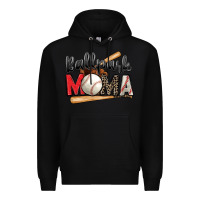 Black ballpark mama baseball Premium Hoodie - Zillion Design Studio