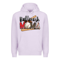 Lilac ballpark mama baseball Premium Hoodie - Zillion Design Studio