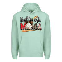 Seafoam ballpark mama baseball Premium Hoodie - Zillion Design Studio