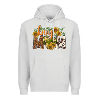 Dove Grey boy mom Premium Hoodie - texasbilliewilder